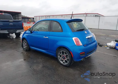 2015 Fiat 500 Sport from USA, damaged, VIN 3C3CFFBR6FT648310